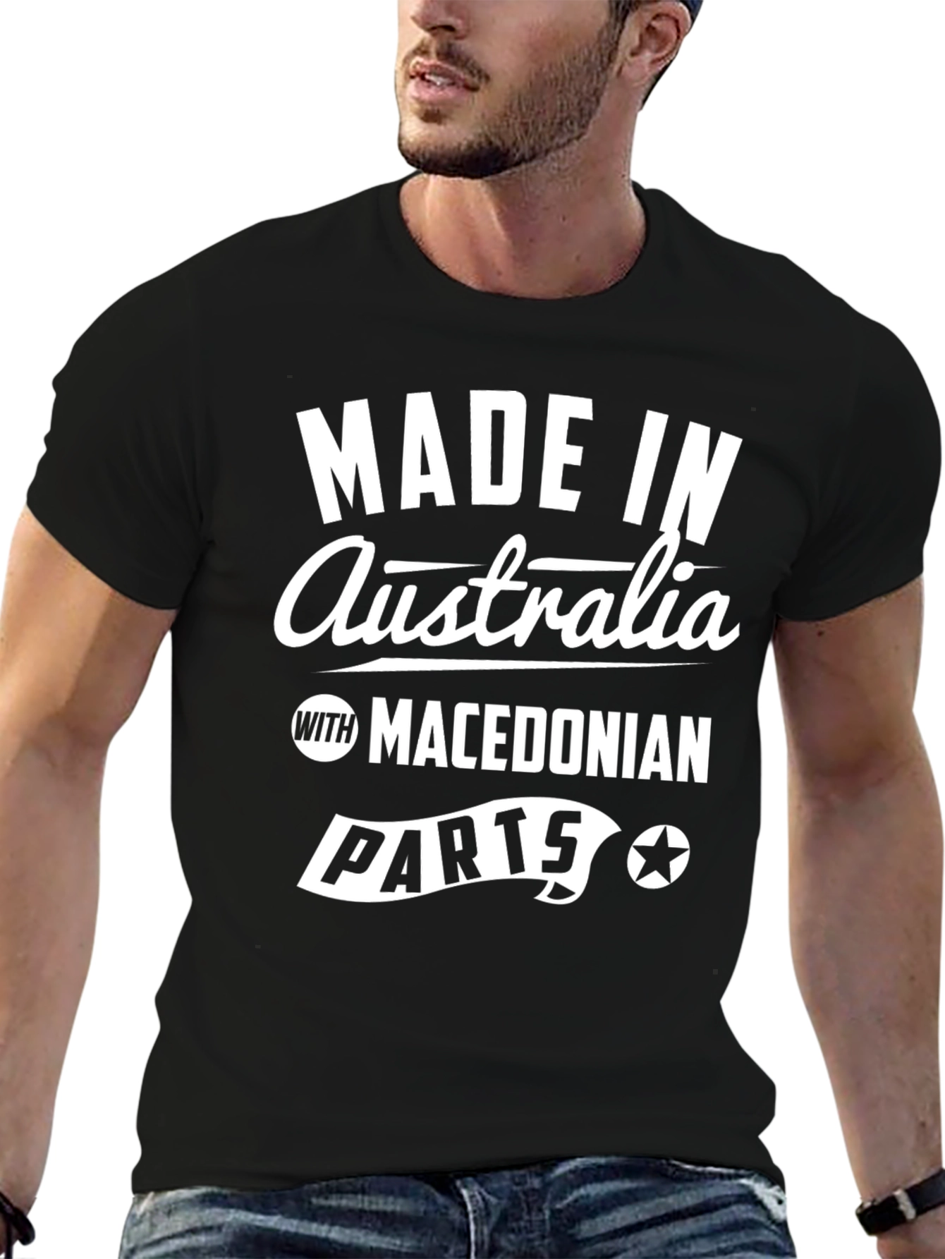 Made in Australia with Macedonian Parts T-Shirt