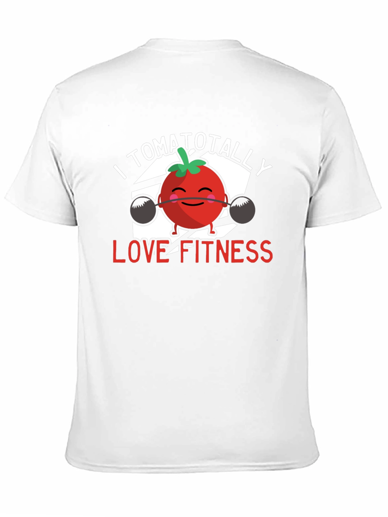I Tomatotally Love Fitness T-Shirt - Black