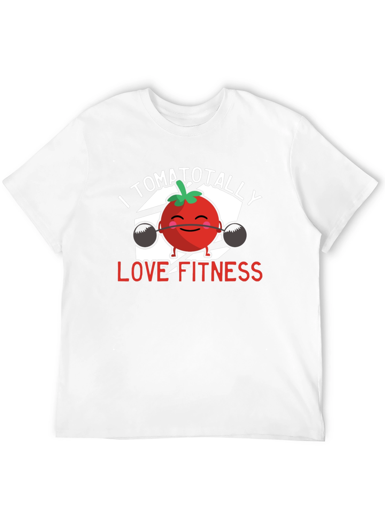 I Tomatotally Love Fitness T-Shirt - Black