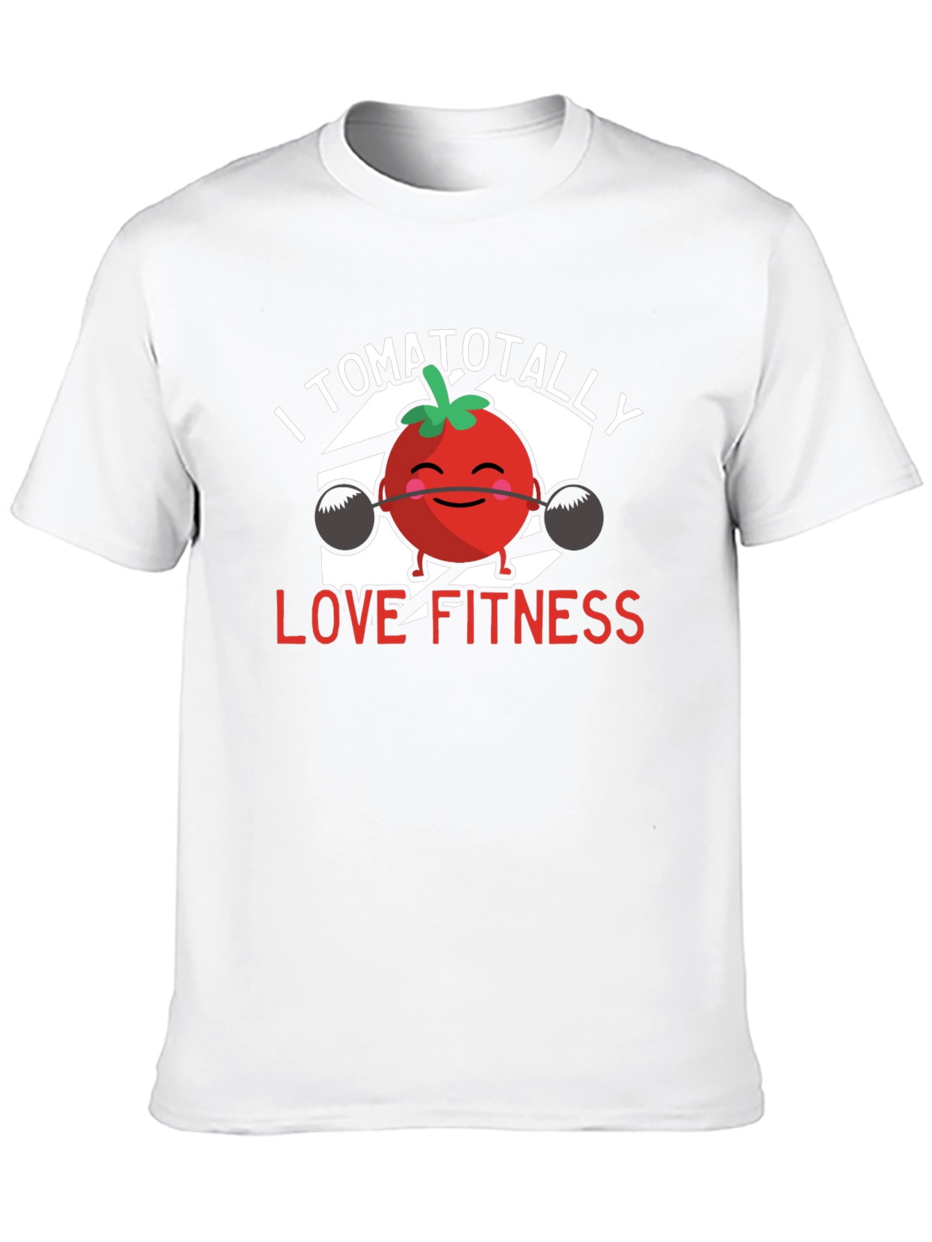 I Tomatotally Love Fitness T-Shirt - Black
