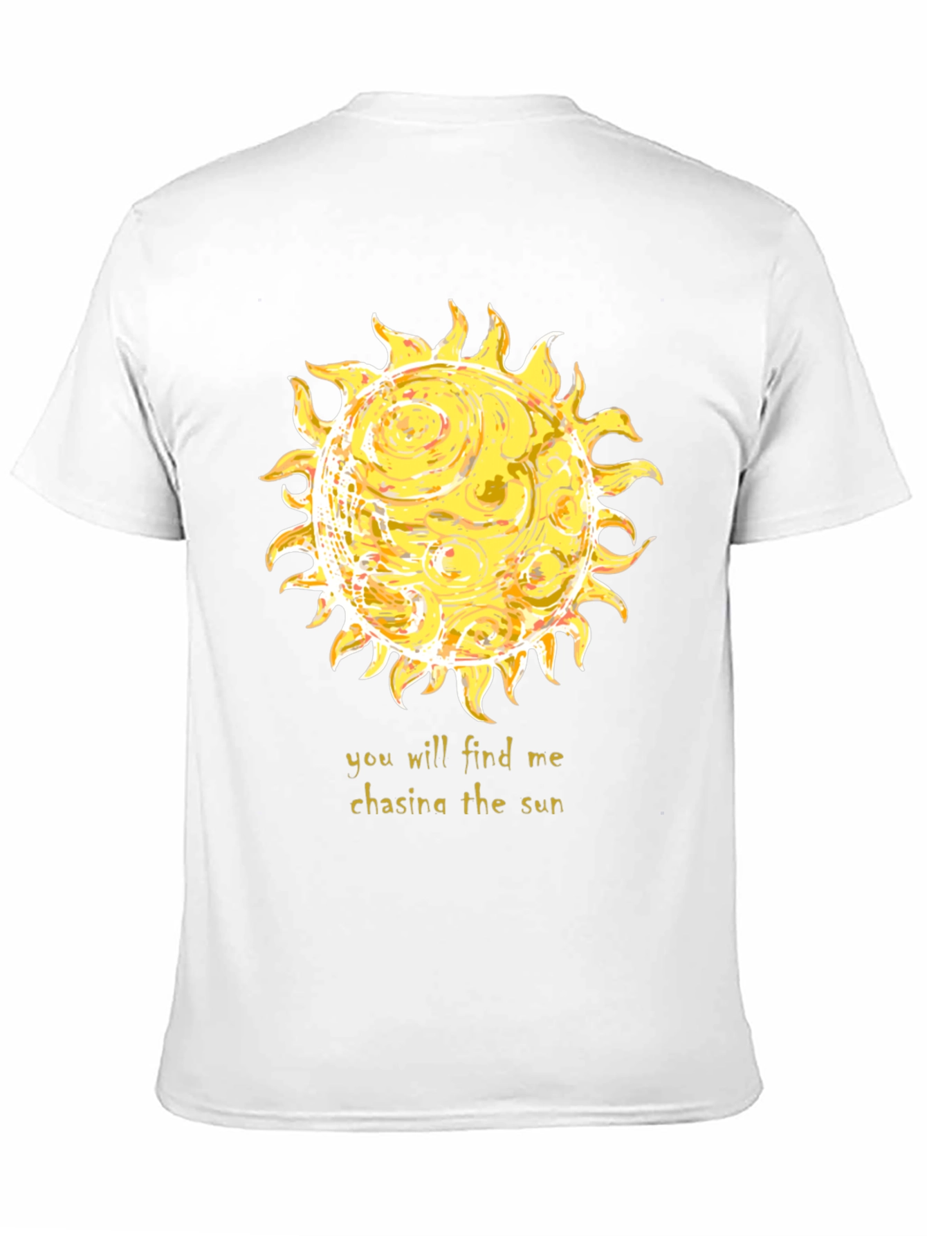 Chasing the Sun Graphic Tee - Black