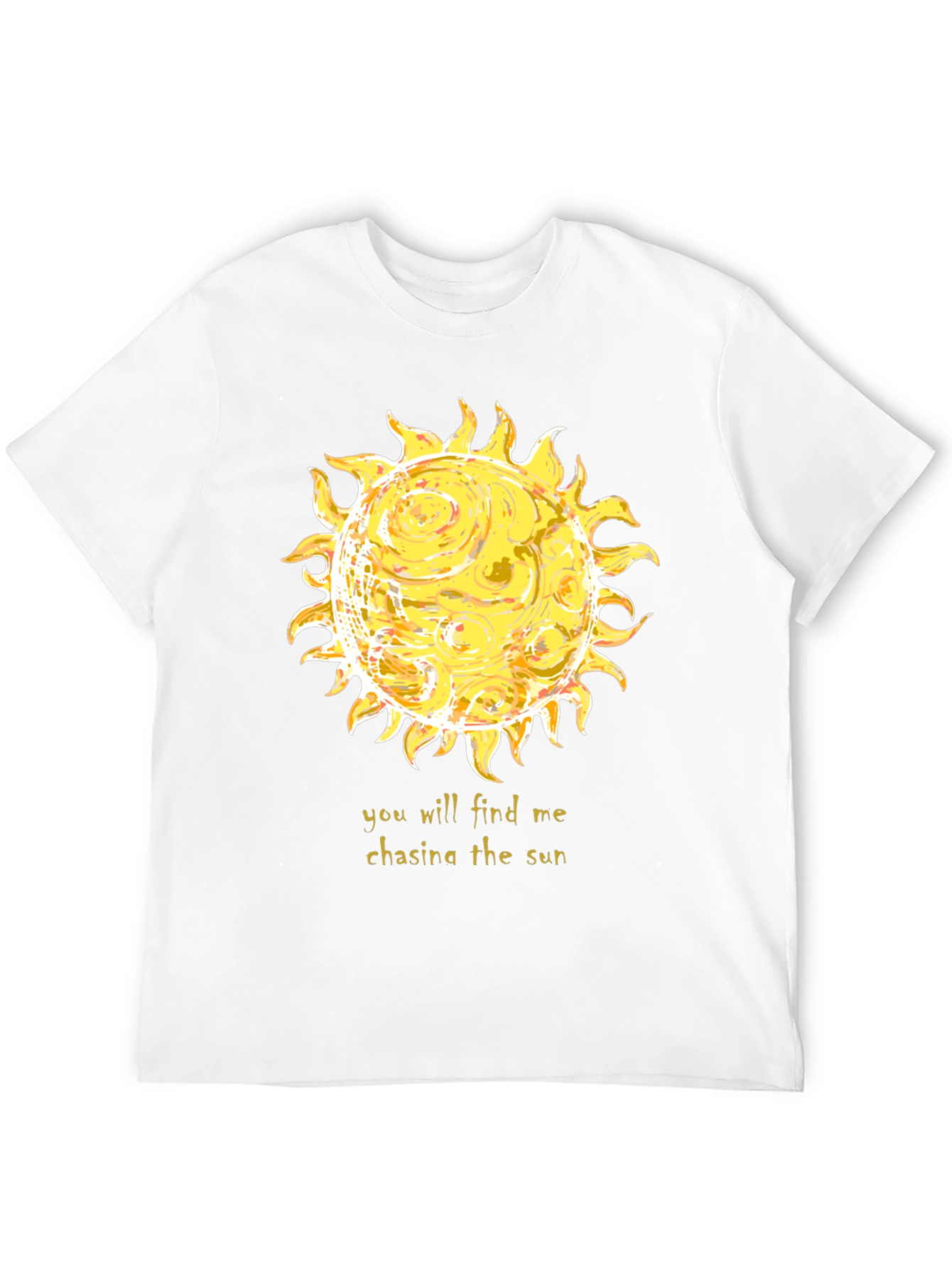 Chasing the Sun Graphic Tee - Black