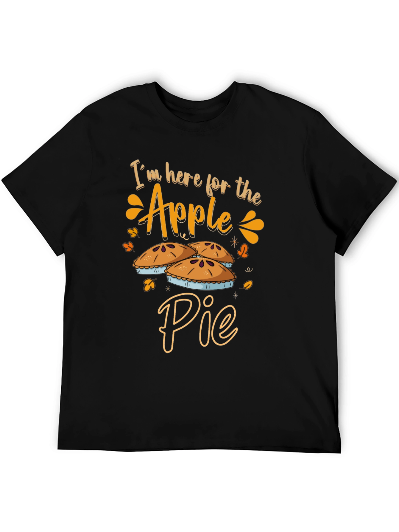 Apple Pie Graphic Tee - Thanksgiving Fall T-Shirt