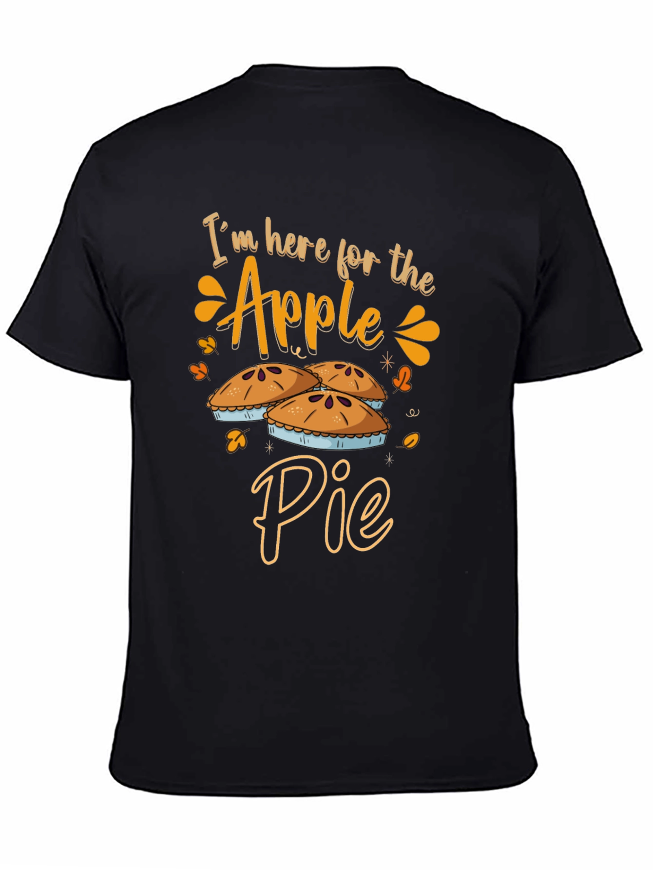 Apple Pie Graphic Tee - Thanksgiving Fall T-Shirt