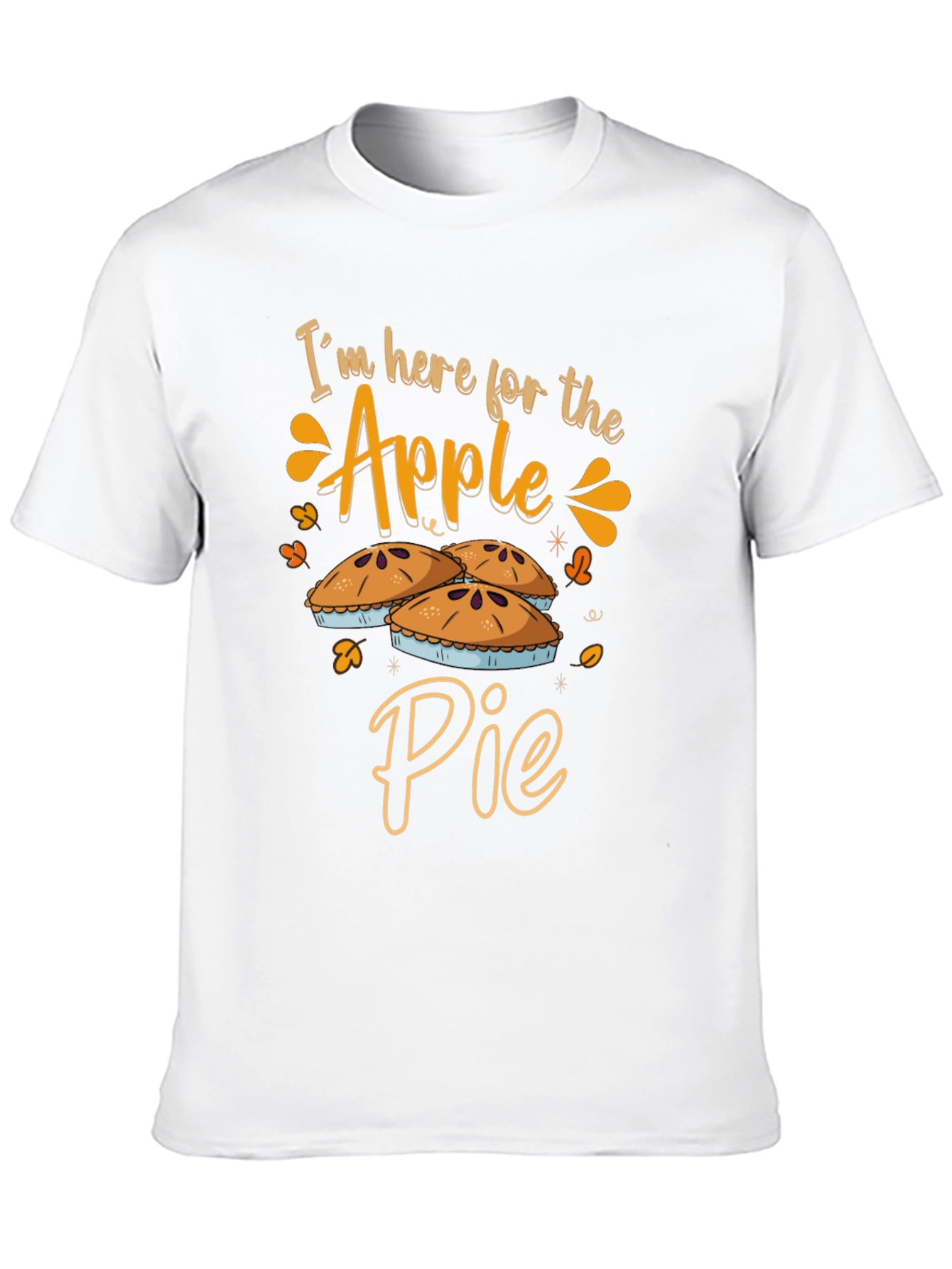 Apple Pie Graphic Tee - Thanksgiving Fall T-Shirt