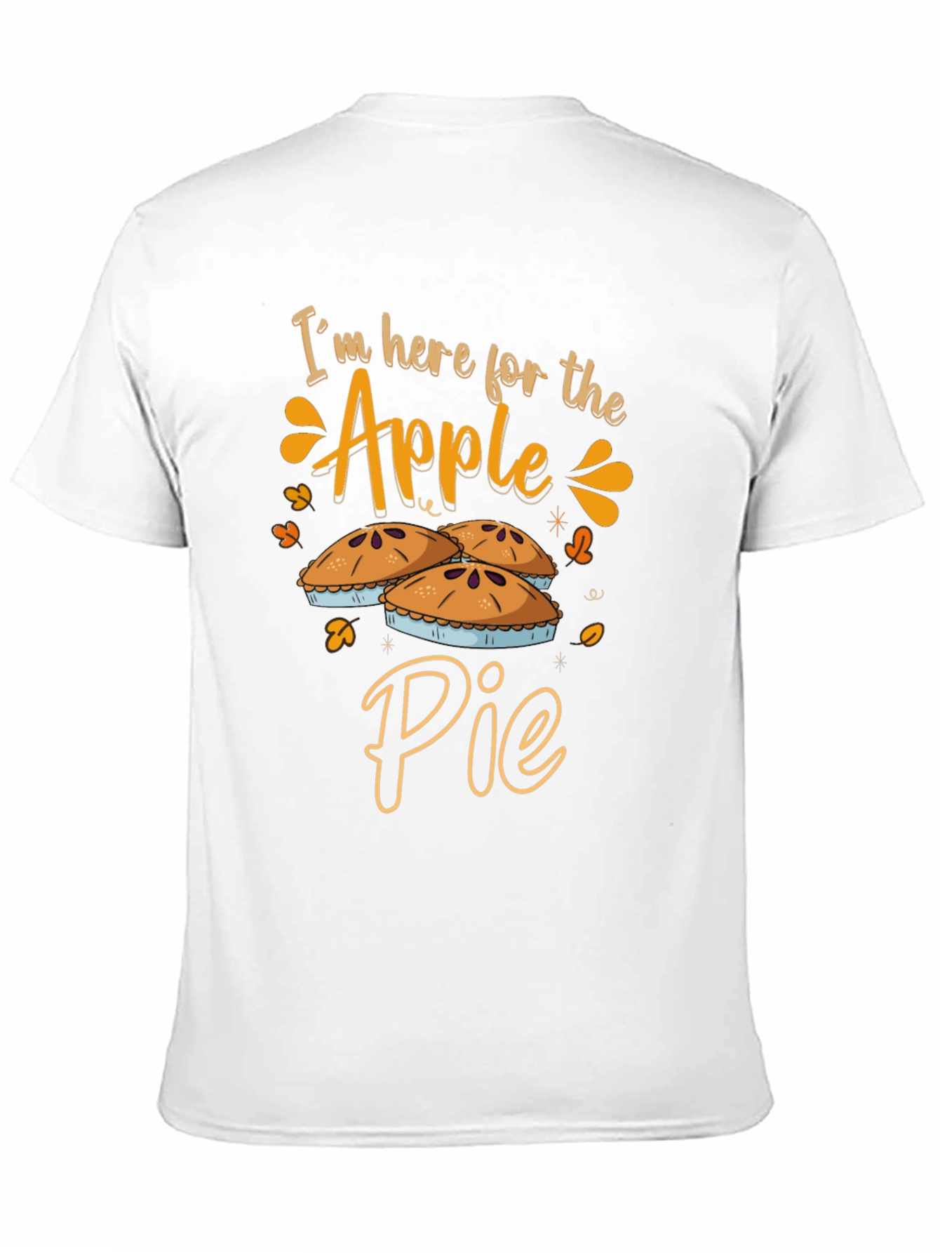 Apple Pie Graphic Tee - Thanksgiving Fall T-Shirt