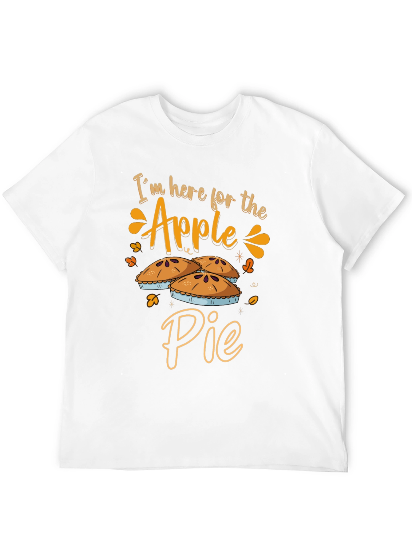 Apple Pie Graphic Tee - Thanksgiving Fall T-Shirt