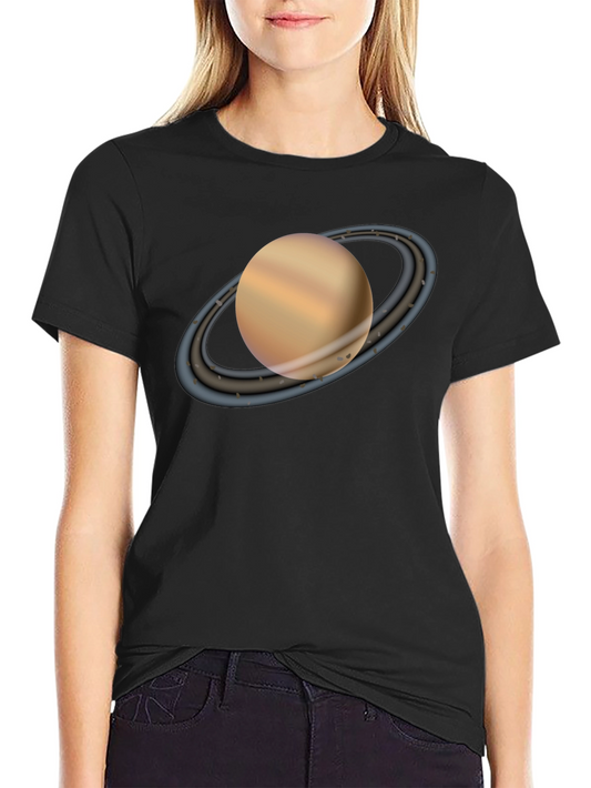 Saturn Graphic Tee - Space Lover Shirt
