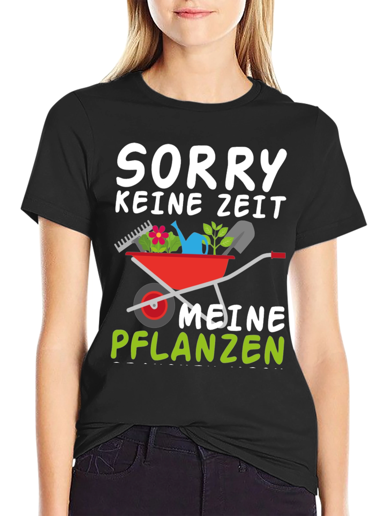Gardening T-Shirt: Sorry No Time My Plants