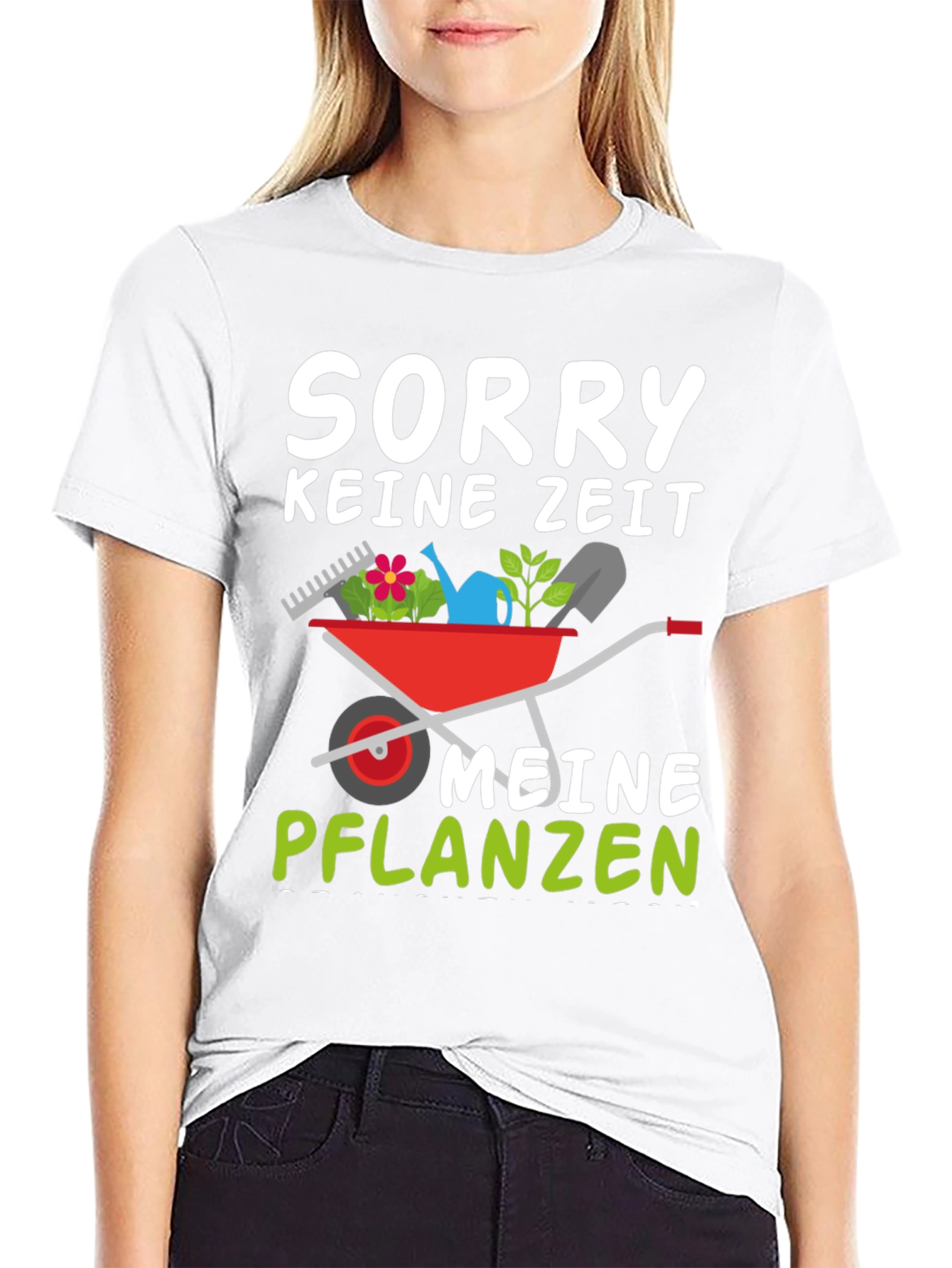 Gardening T-Shirt: Sorry No Time My Plants