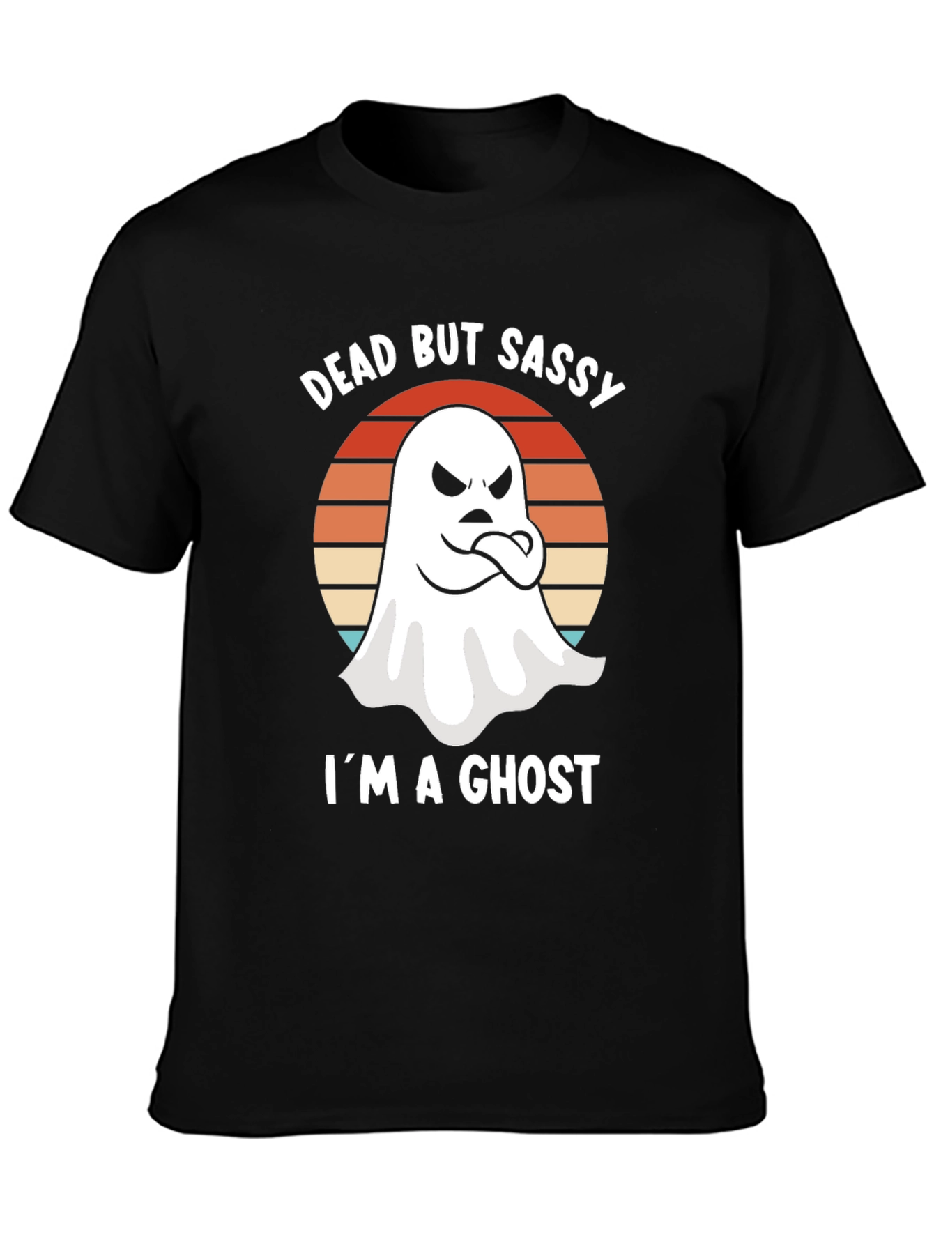Dead But Sassy Ghost Graphic T-Shirt