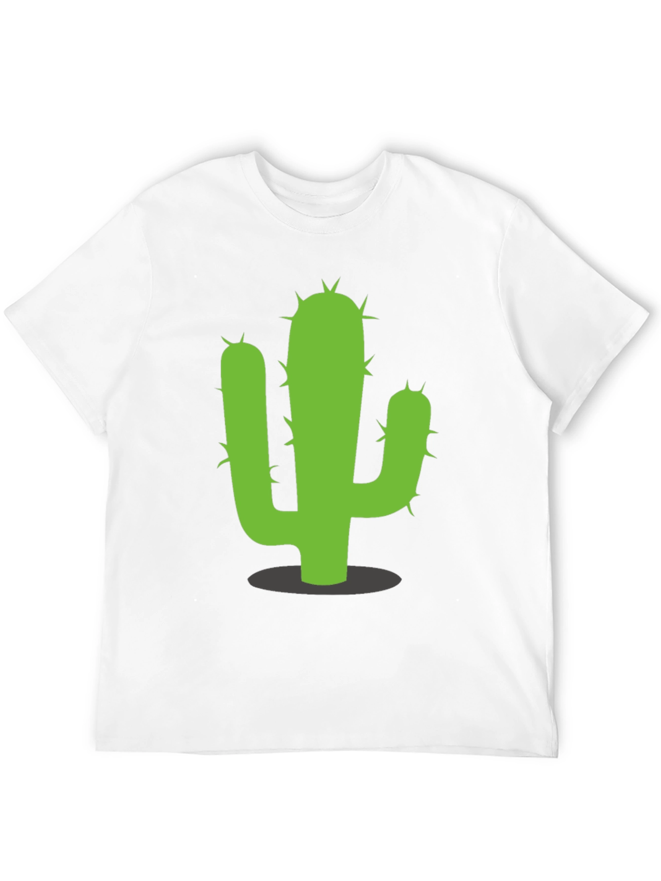 Cactus Graphic Tee - Black Cotton