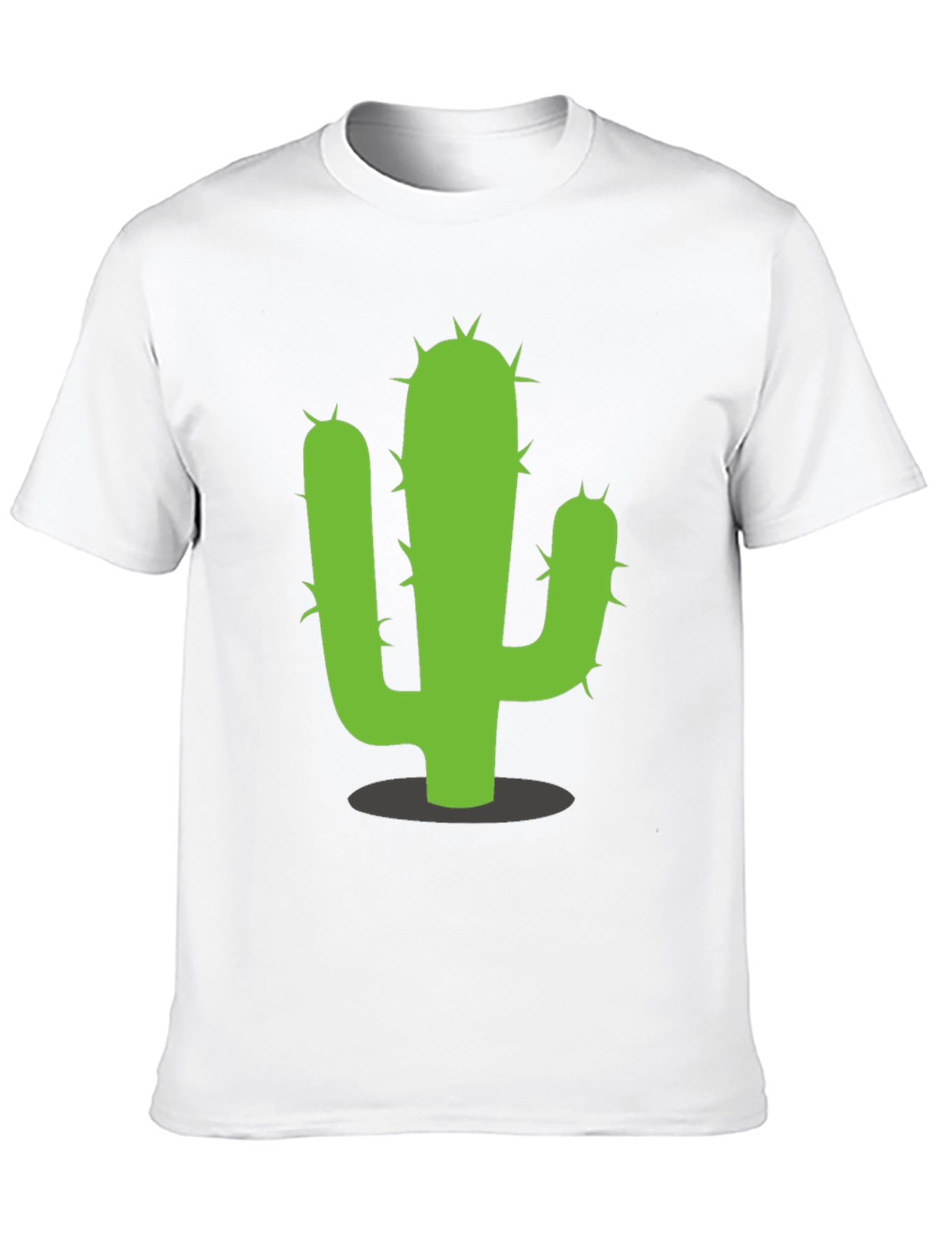 Cactus Graphic Tee - Black Cotton