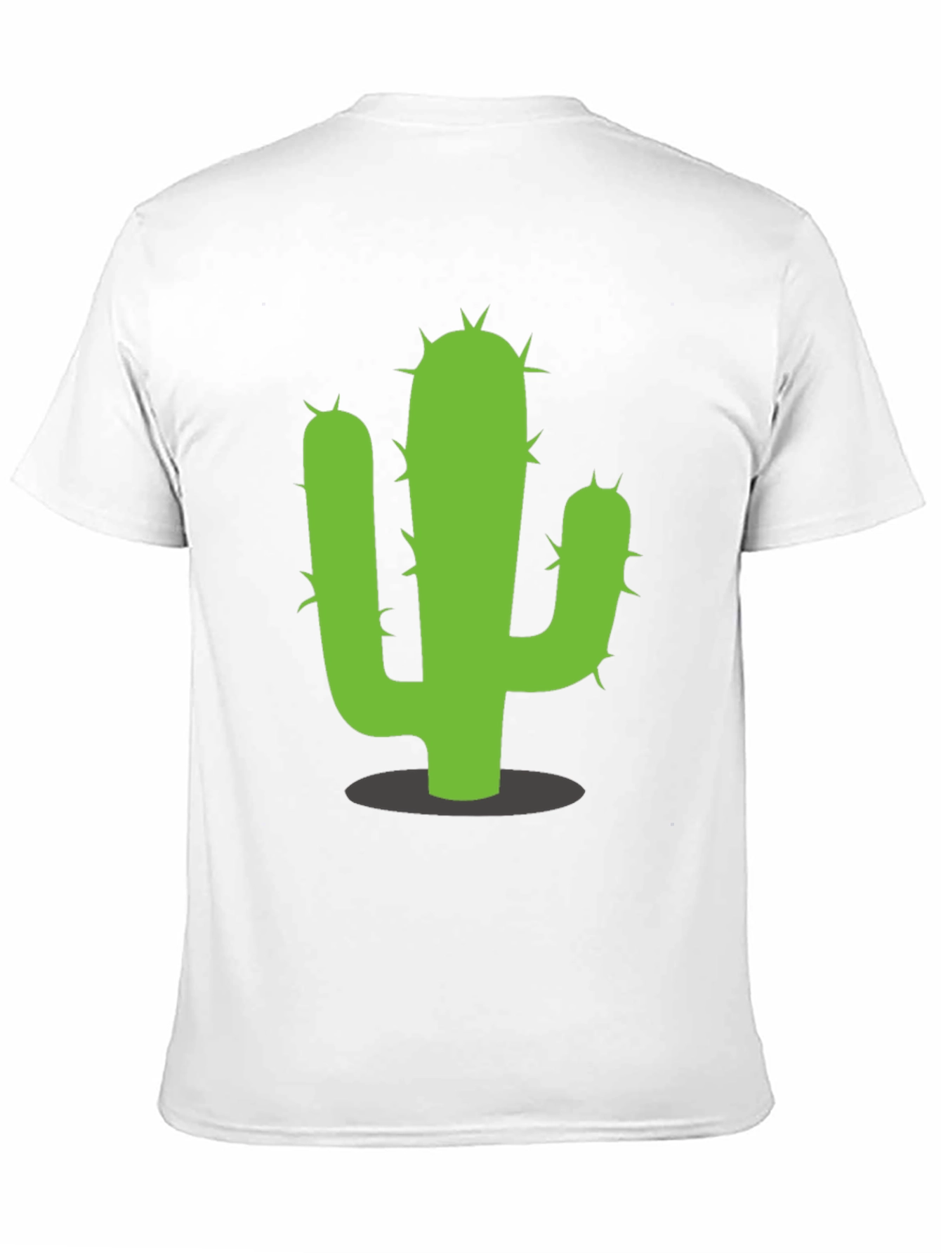 Cactus Graphic Tee - Black Cotton