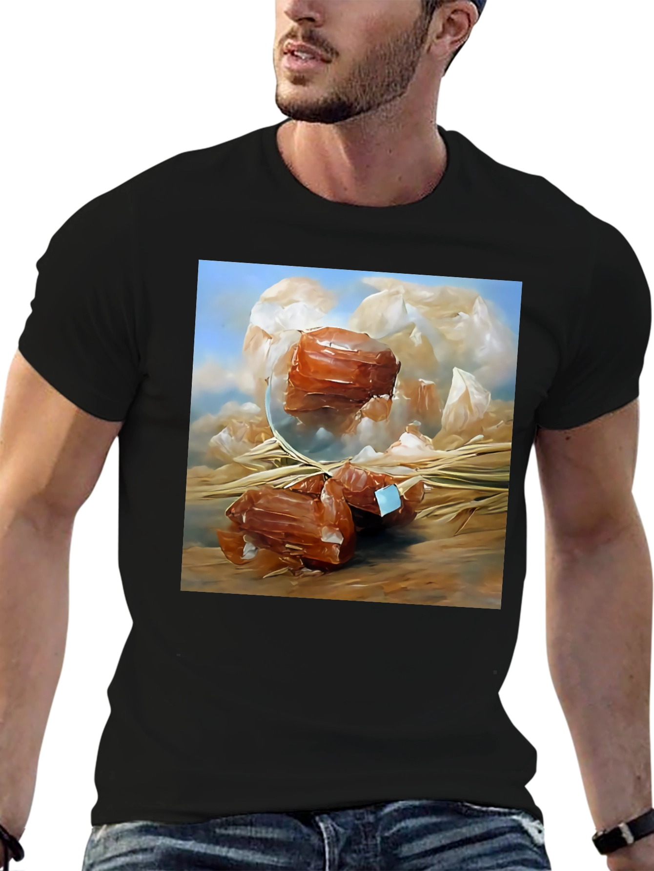 Modern Abstract Art Graphic T-Shirt