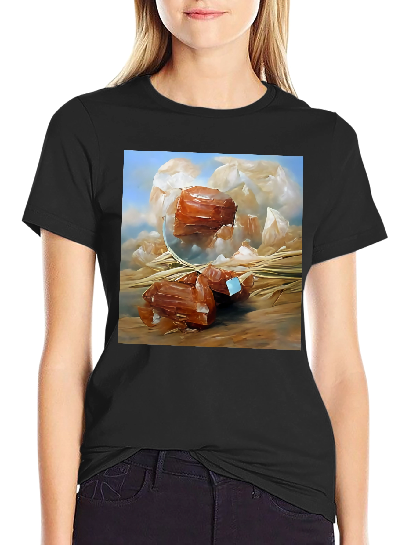 Modern Abstract Art Graphic T-Shirt