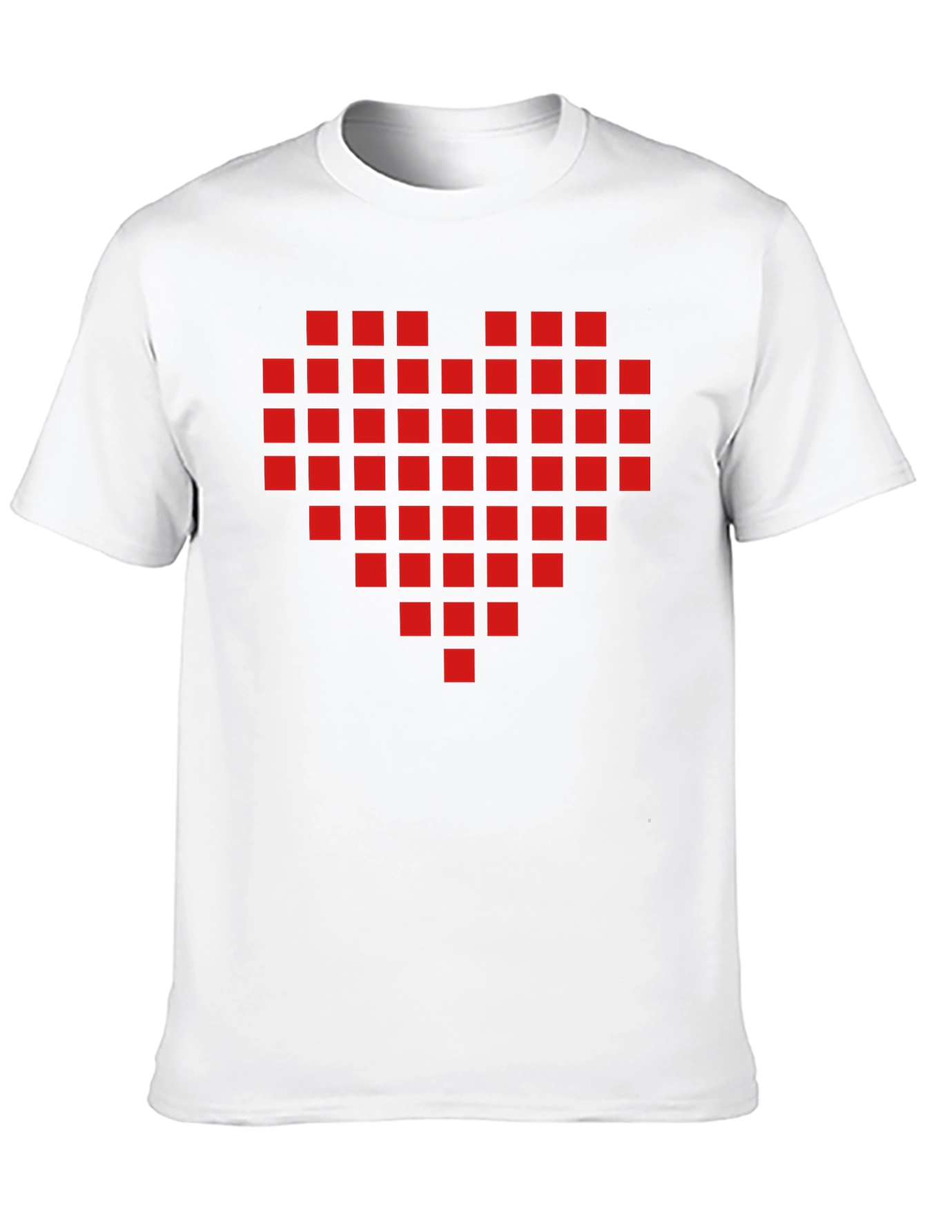 Pixel Heart T-Shirt - Retro Gamer Love!