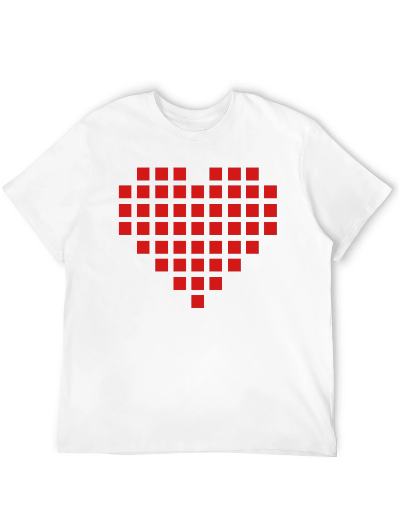 Pixel Heart T-Shirt - Retro Gamer Love!