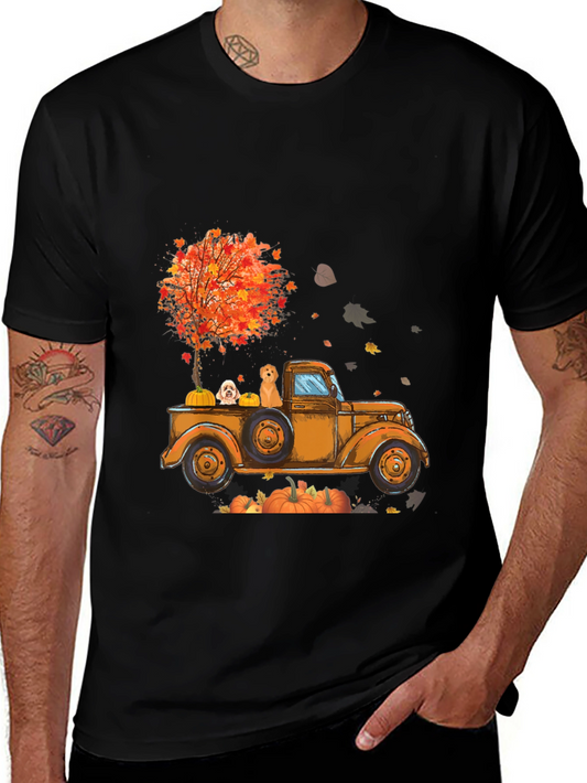 Autumn Harvest Truck Graphic Tee