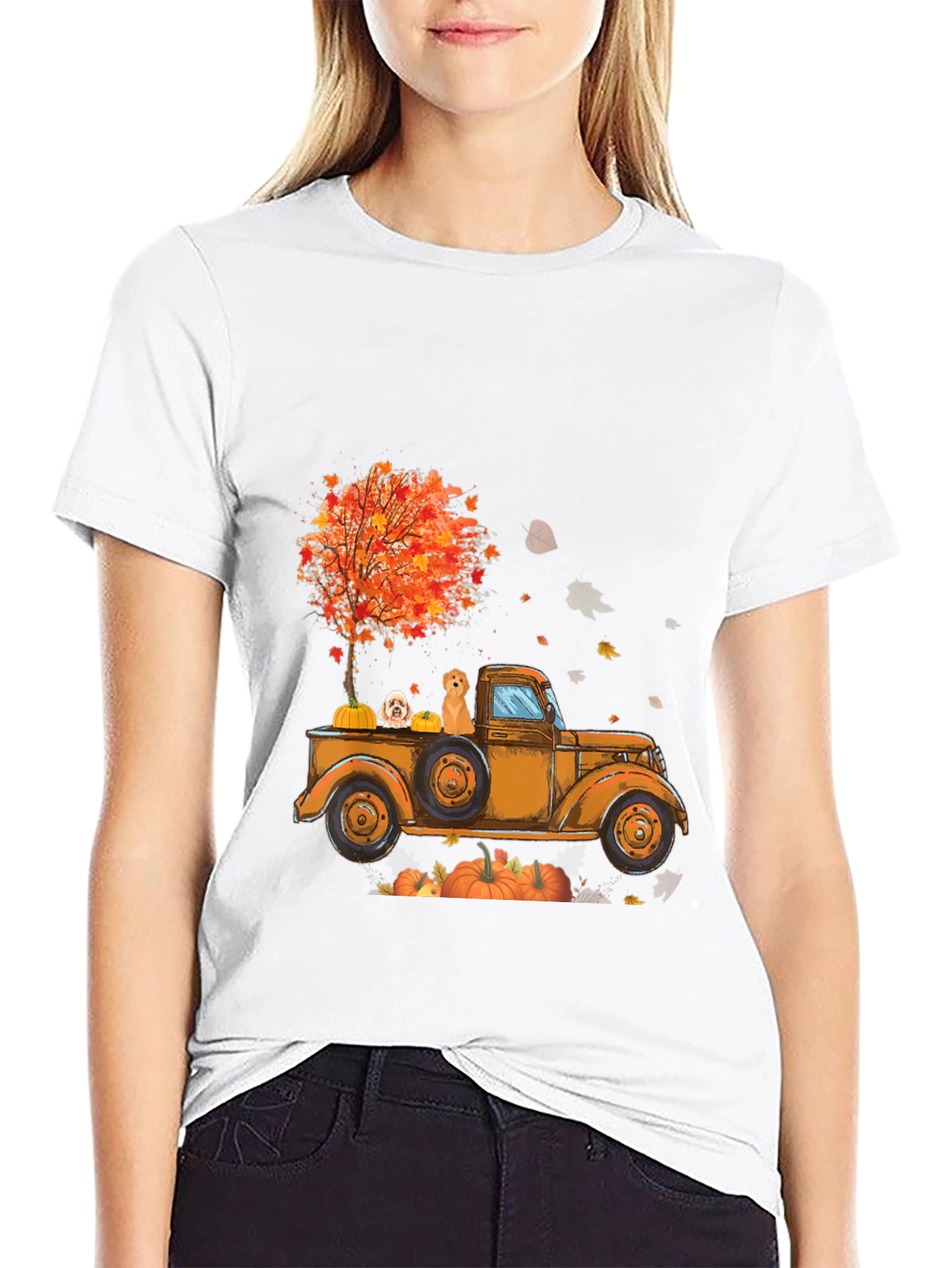 Autumn Harvest Truck Graphic Tee