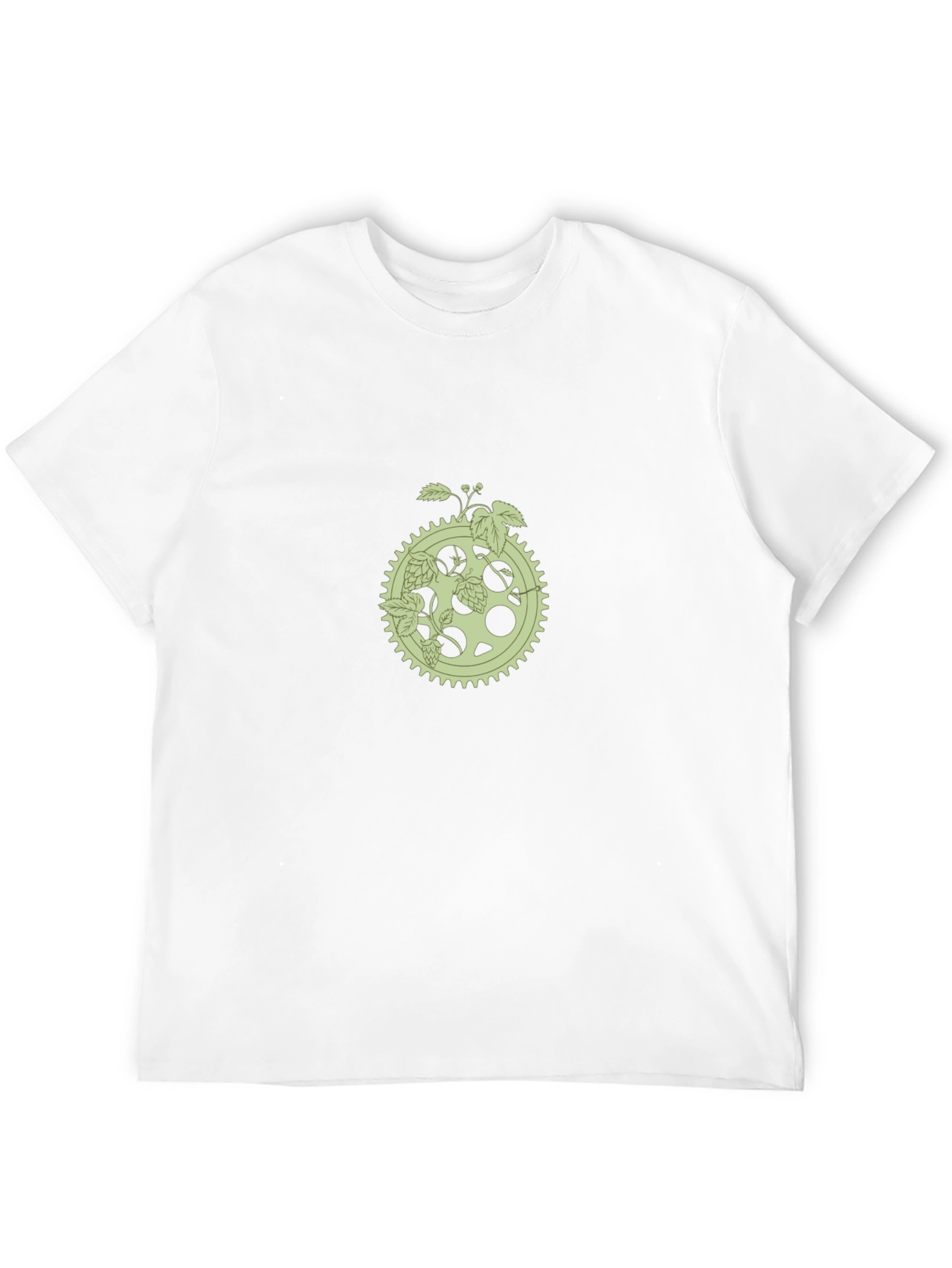 Hop Gear Graphic Tee - Soft Black Cotton T-Shirt