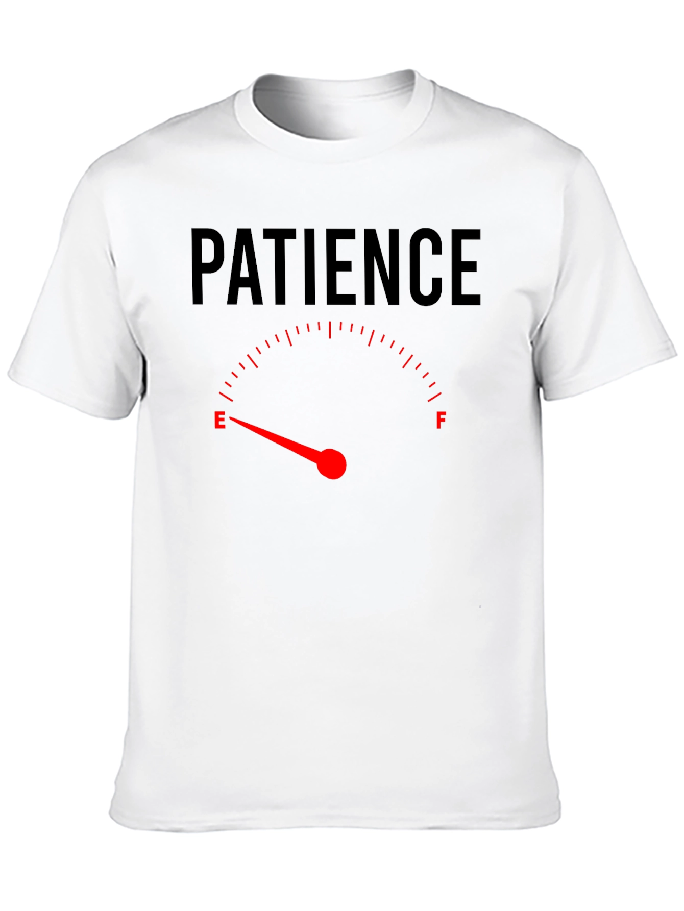 Patience Empty Funny Graphic T-Shirt