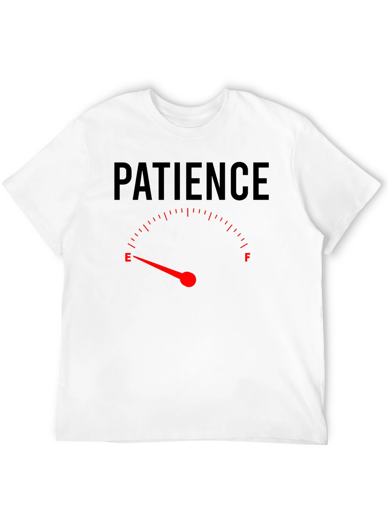 Patience Empty Funny Graphic T-Shirt