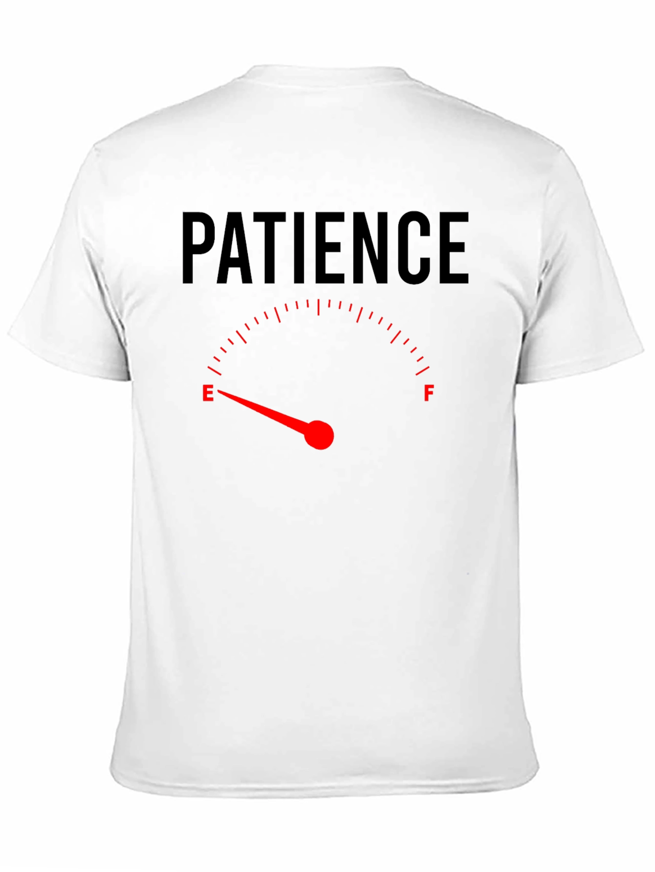 Patience Empty Funny Graphic T-Shirt