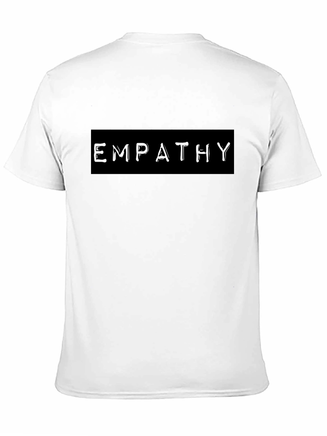 Empathy Black T-Shirt - Express Your Compassion