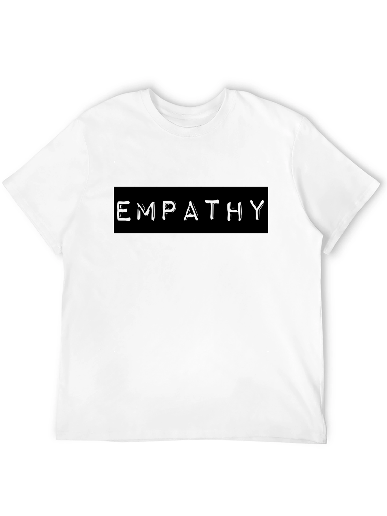 Empathy Black T-Shirt - Express Your Compassion