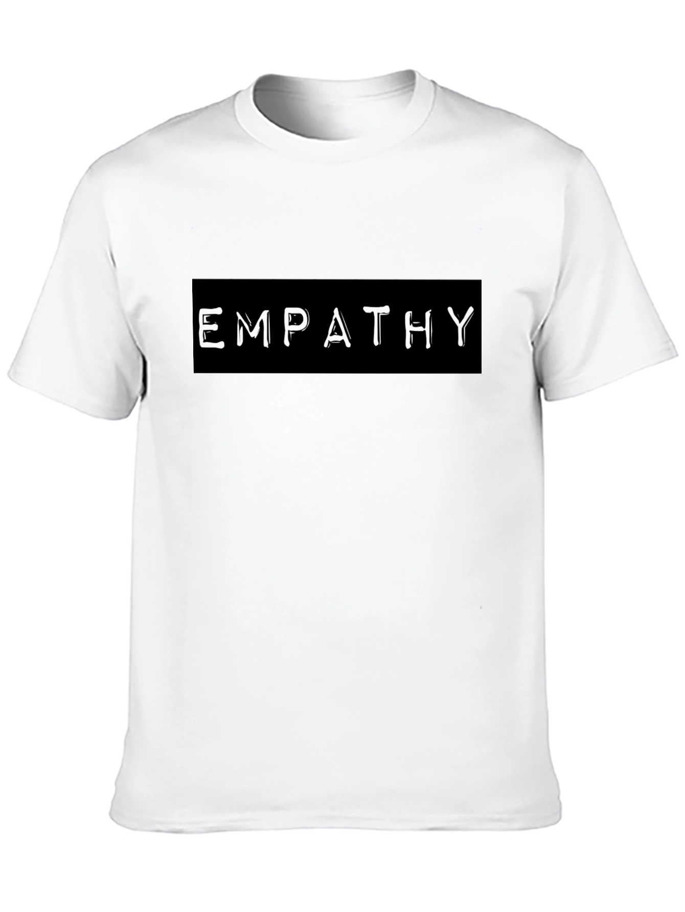 Empathy Black T-Shirt - Express Your Compassion