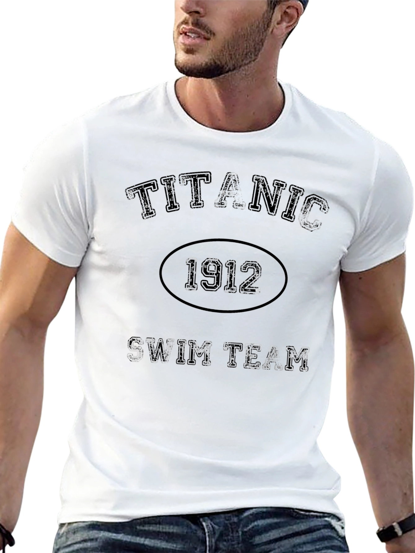Titanic 1912 Swim Team Graphic Tee