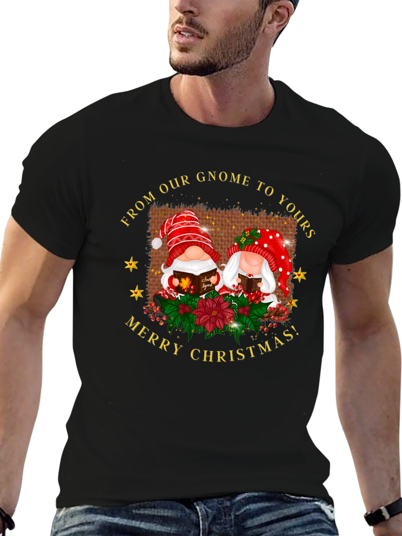 Gnome to Yours Christmas T-Shirt