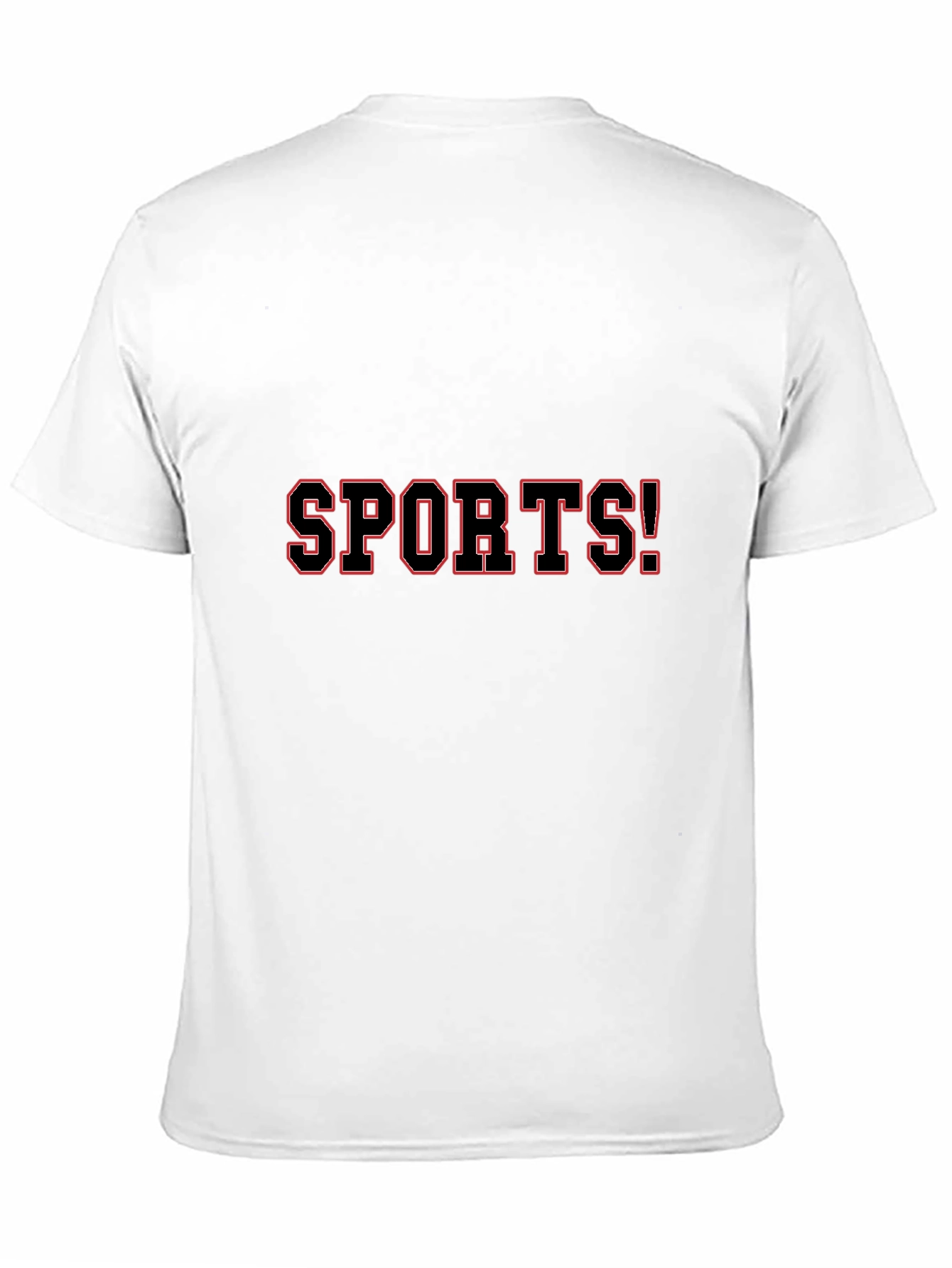 SPORTS! Black Graphic T-Shirt