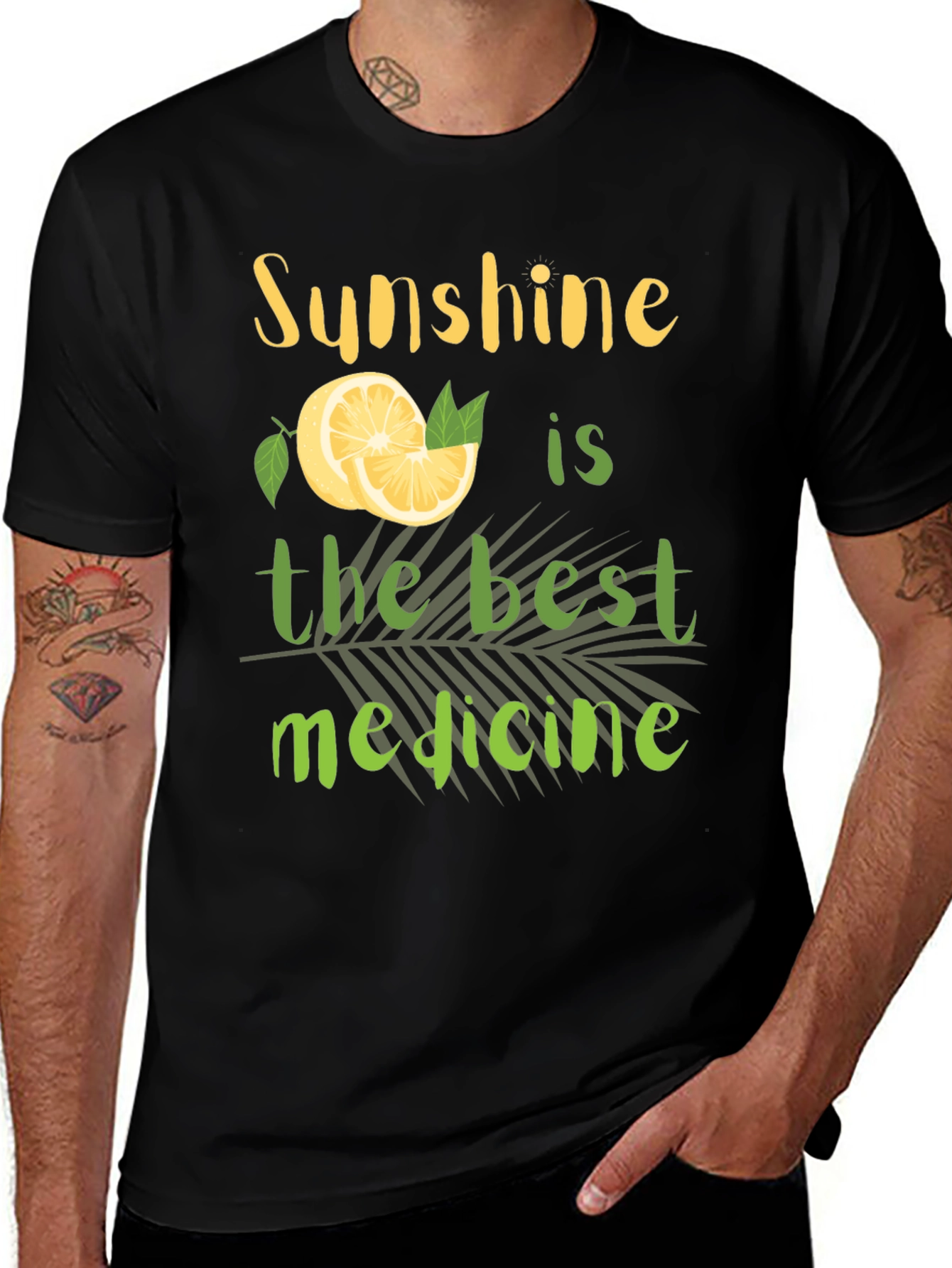 Sunshine is the Best Medicine Graphic T-Shirt