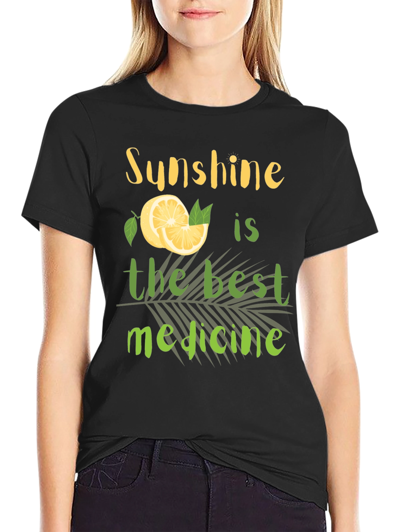 Sunshine is the Best Medicine Graphic T-Shirt