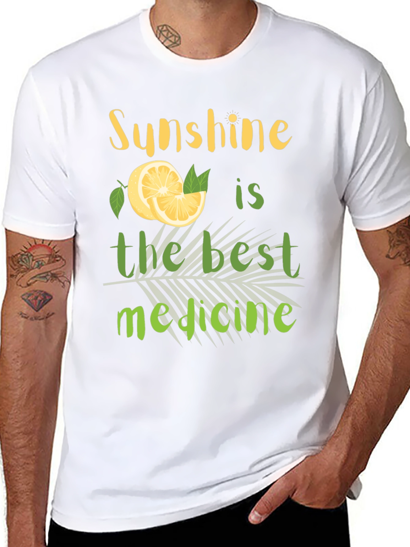 Sunshine is the Best Medicine Graphic T-Shirt