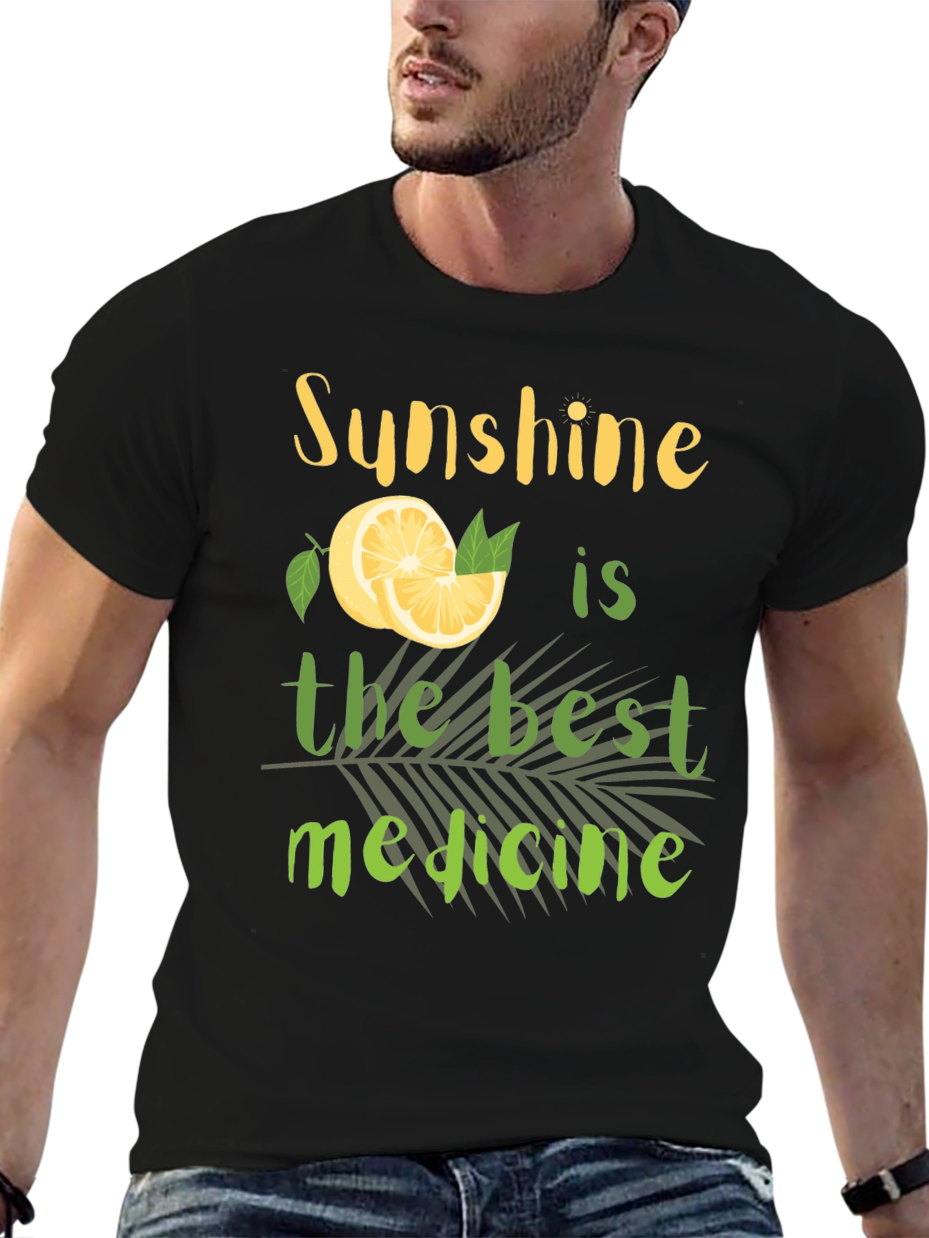 Sunshine is the Best Medicine Graphic T-Shirt