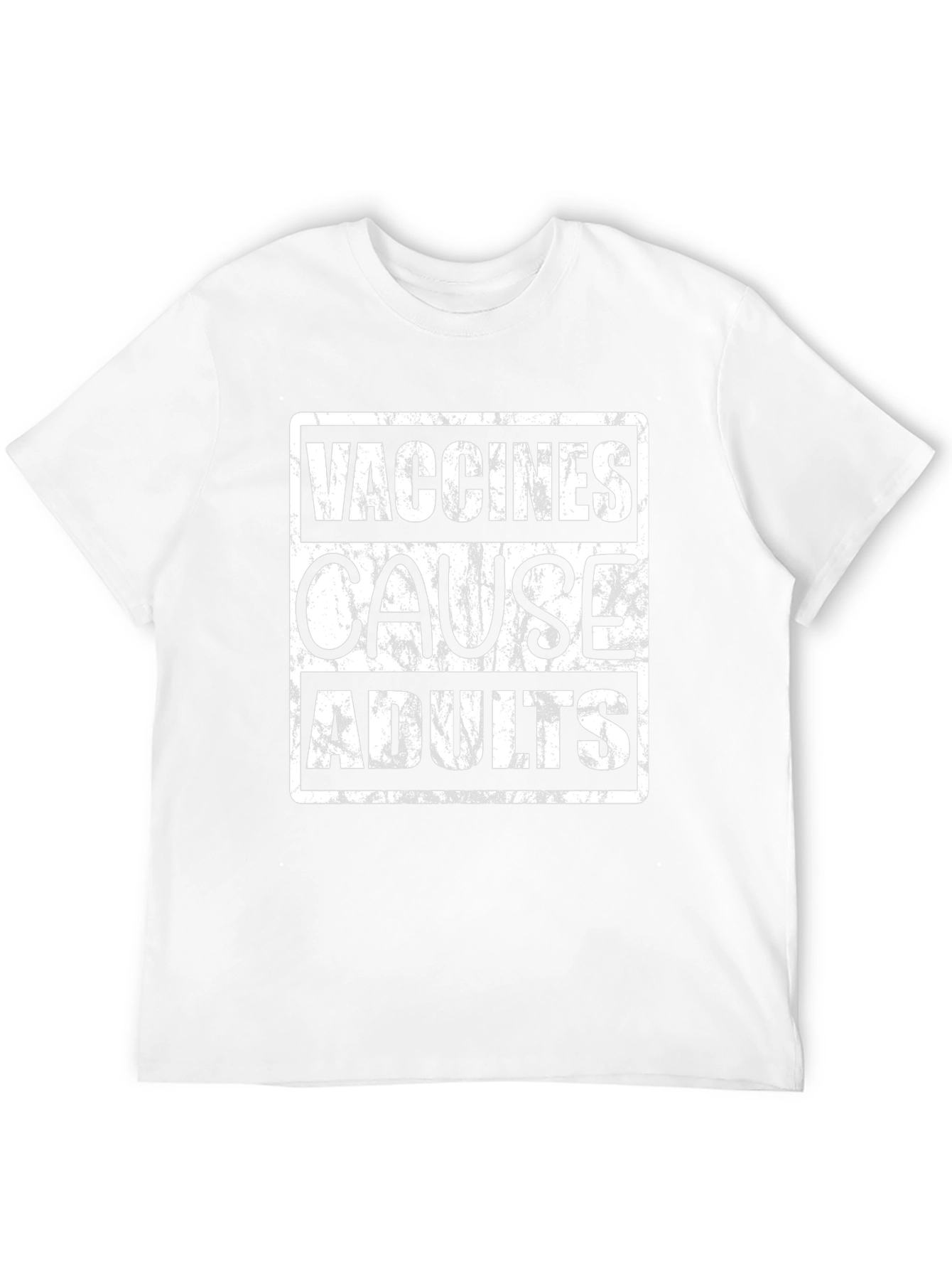 Vaccines Cause Adults Graphic T-Shirt