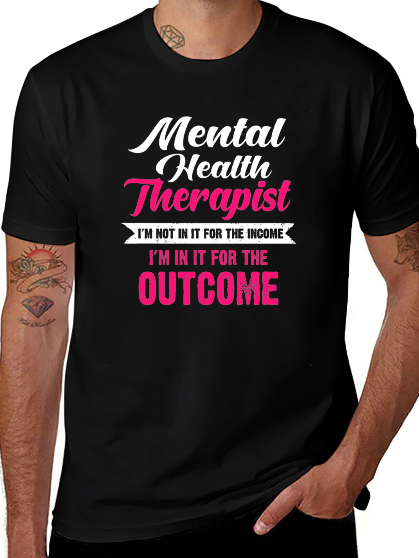 Mental Health Therapist T-Shirt - Outcome Focused