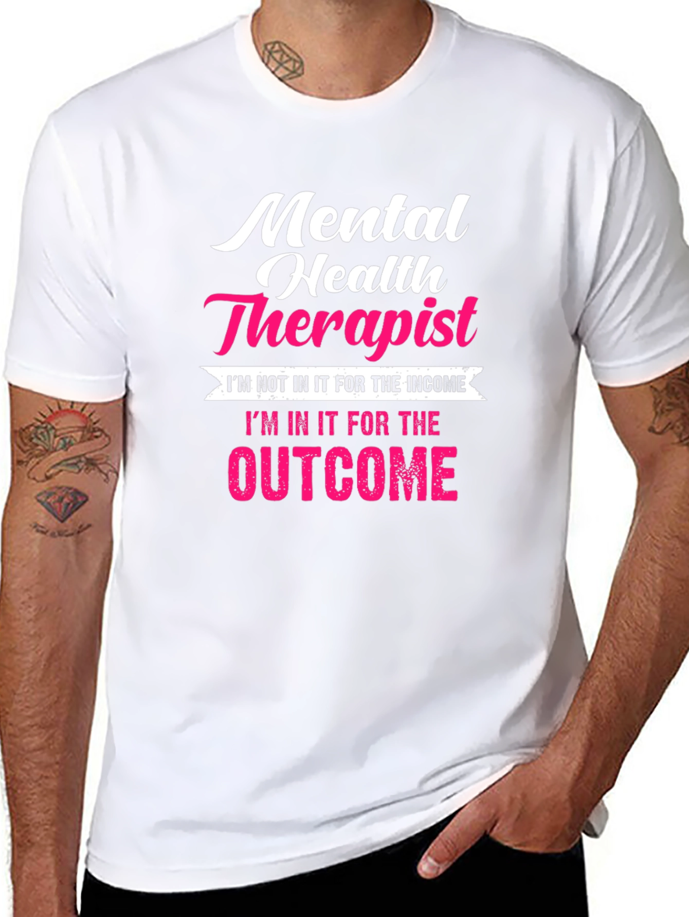 Mental Health Therapist T-Shirt - Outcome Focused
