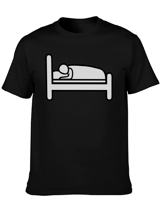 Sleepytime Black T-Shirt - Rest Mode Activated