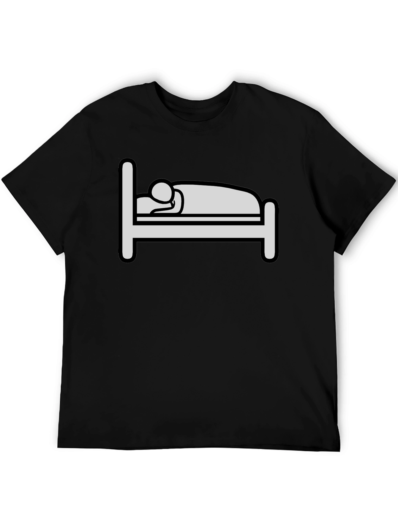 Sleepytime Black T-Shirt - Rest Mode Activated