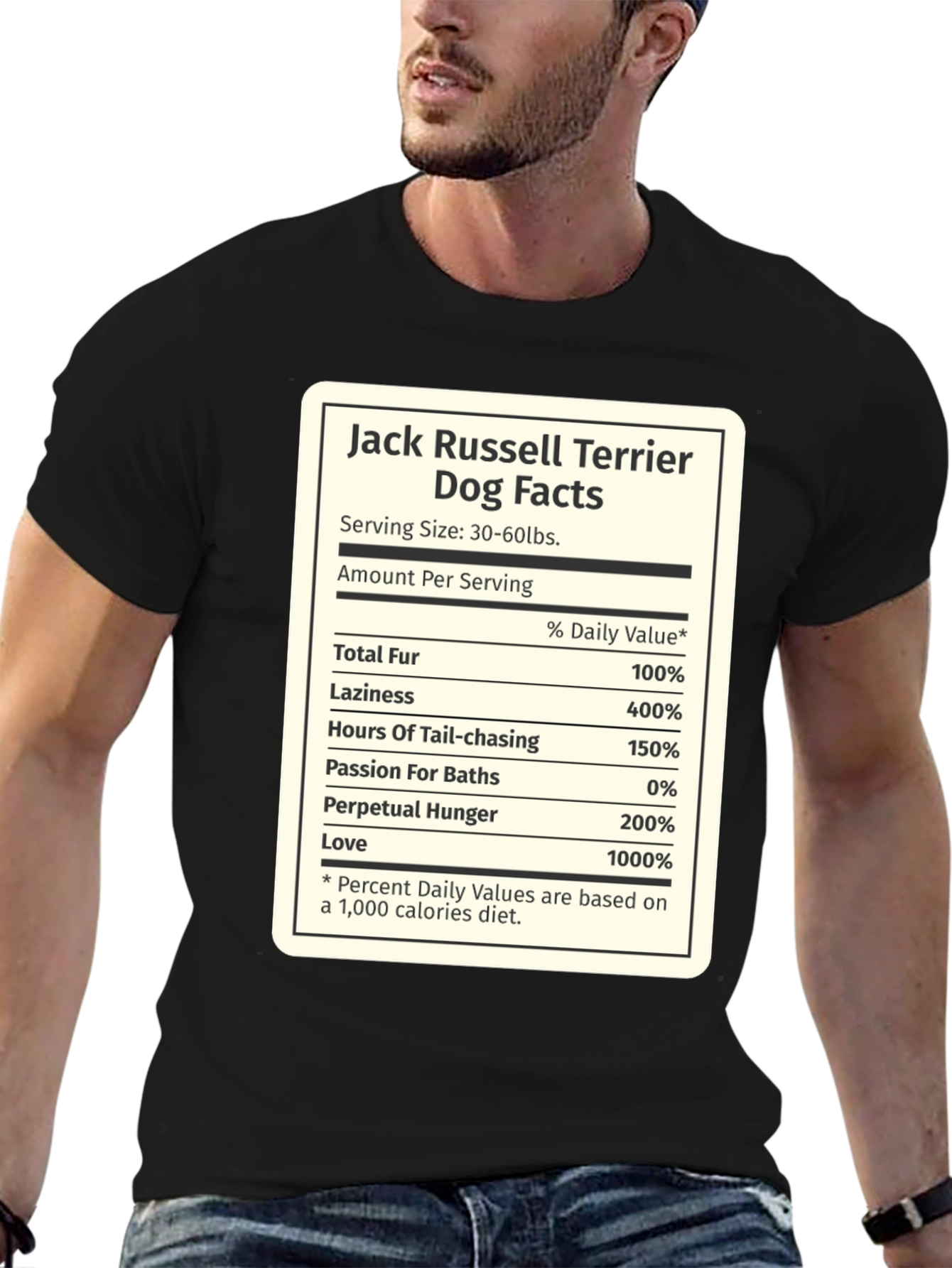 Jack Russell Terrier Dog Facts T-Shirt