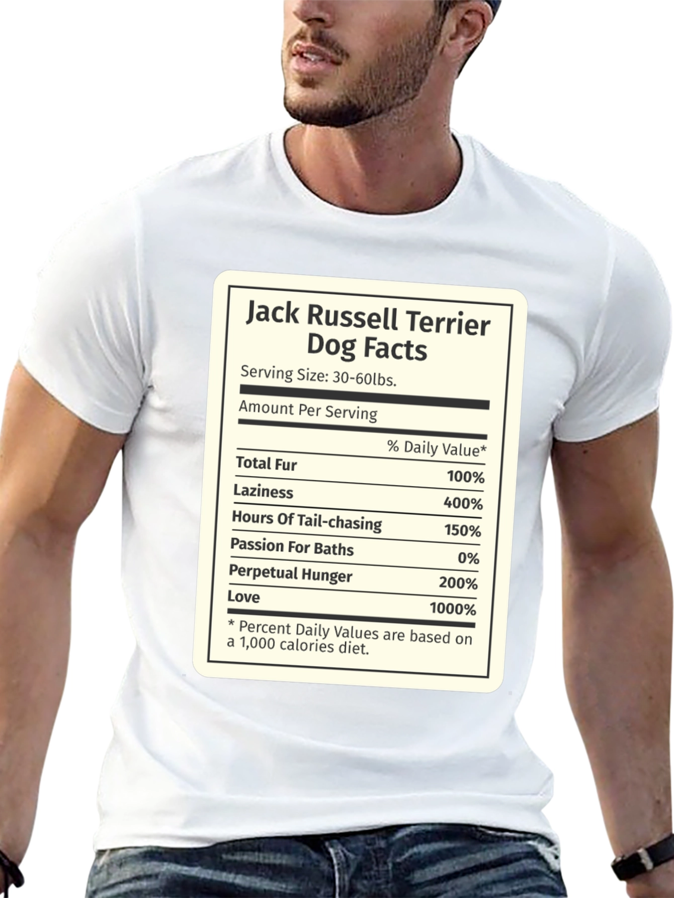 Jack Russell Terrier Dog Facts T-Shirt