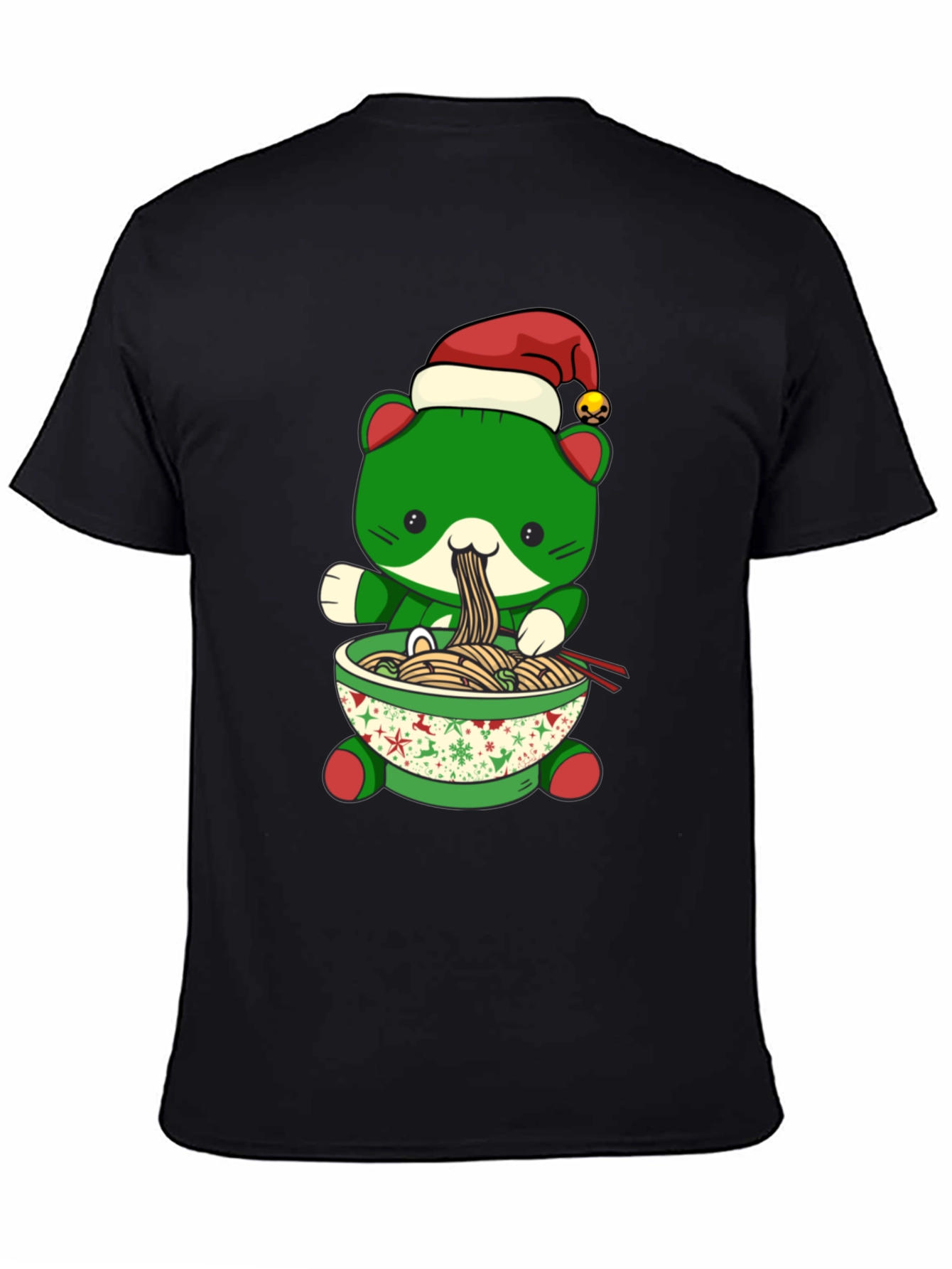 Christmas Ramen Cat T-Shirt