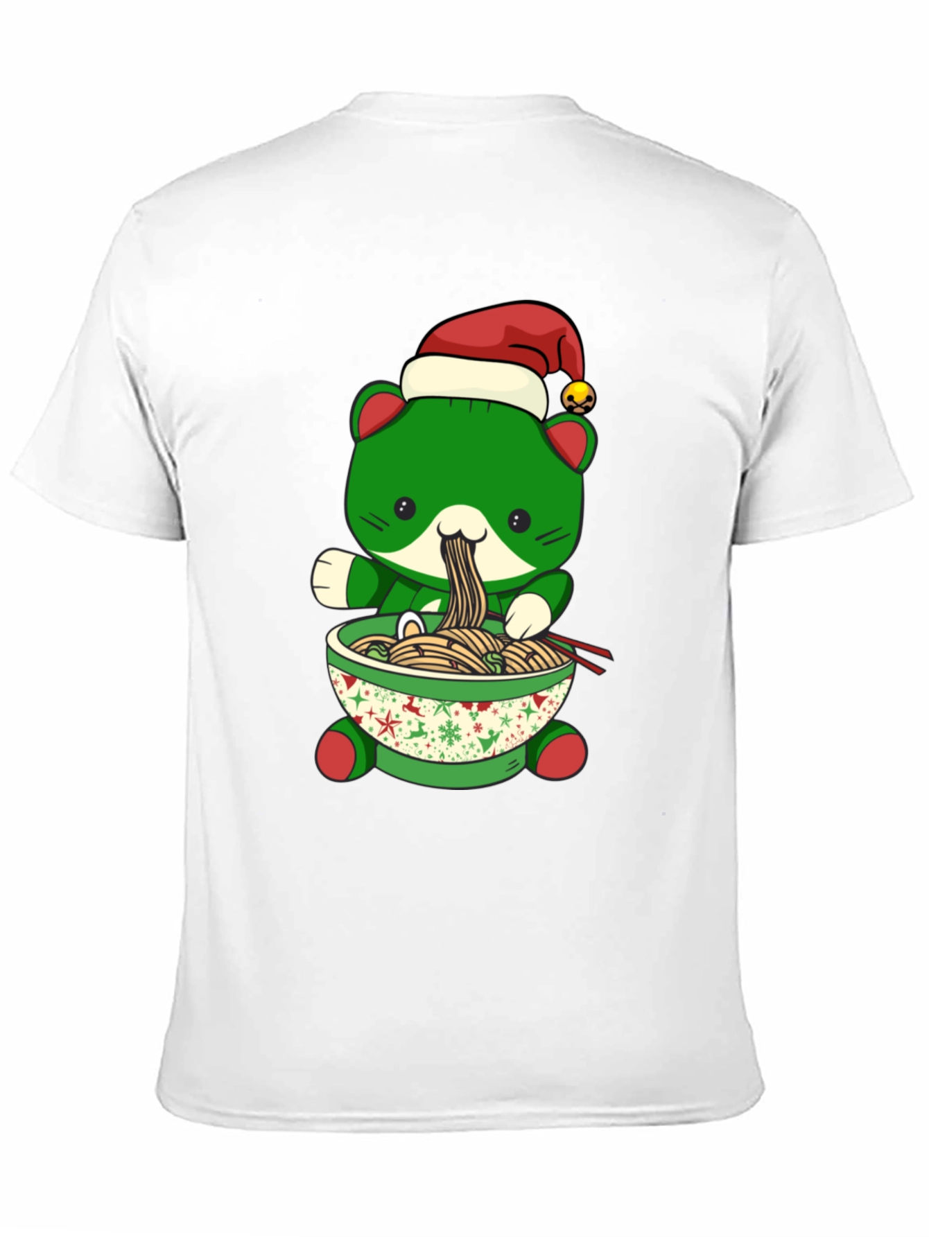 Christmas Ramen Cat T-Shirt