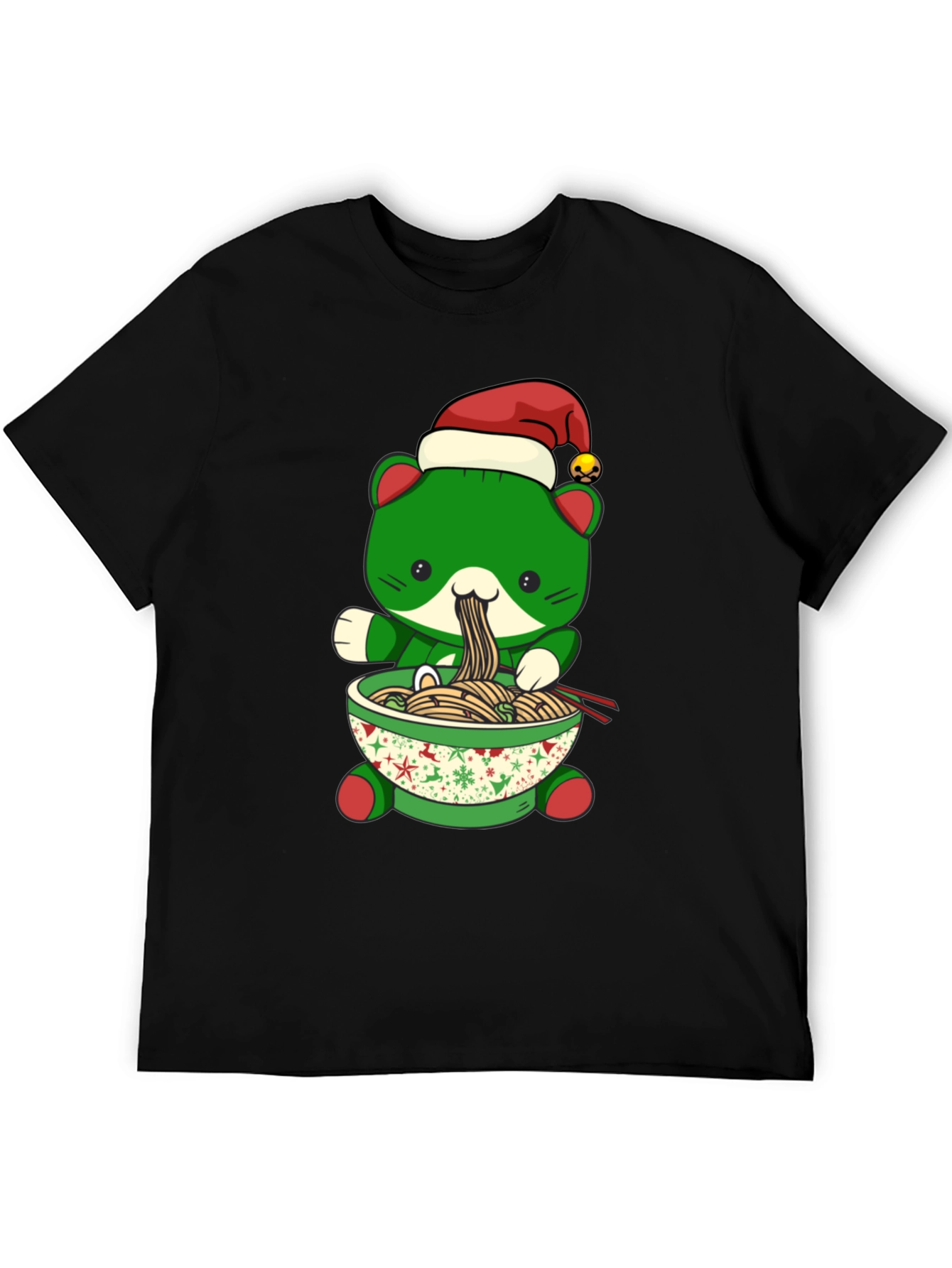 Christmas Ramen Cat T-Shirt