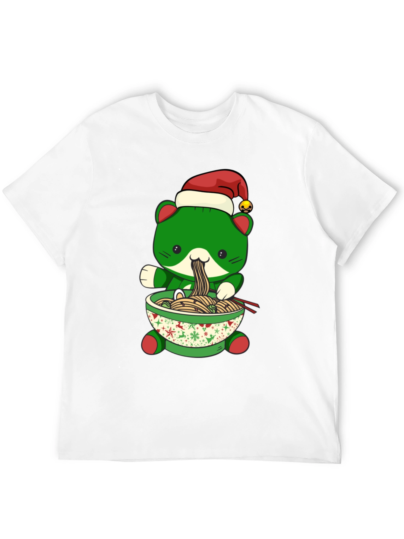Christmas Ramen Cat T-Shirt