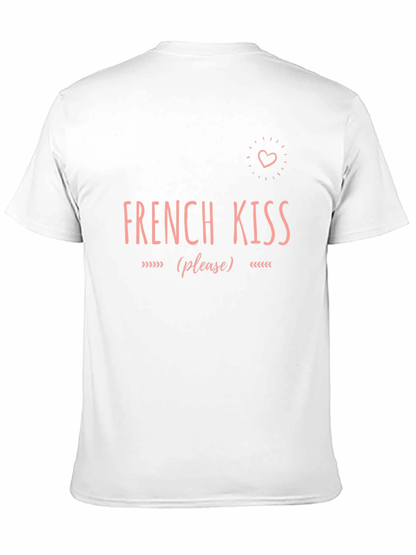 French Kiss Please Funny Graphic T-Shirt